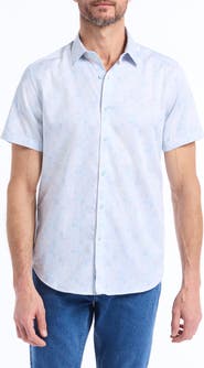 Robert Graham Short Sleeve Cotton Button-Up Shirt