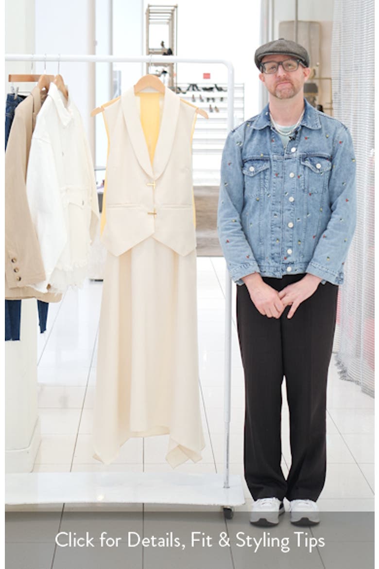 Tailored Handkerchief Hem Dress video