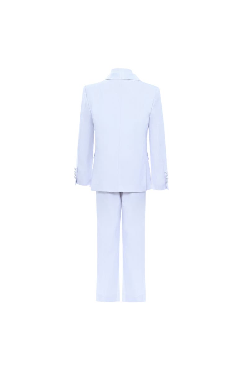 MOUSTACHE Shawl Lapel Suit, Alternate, color, White
