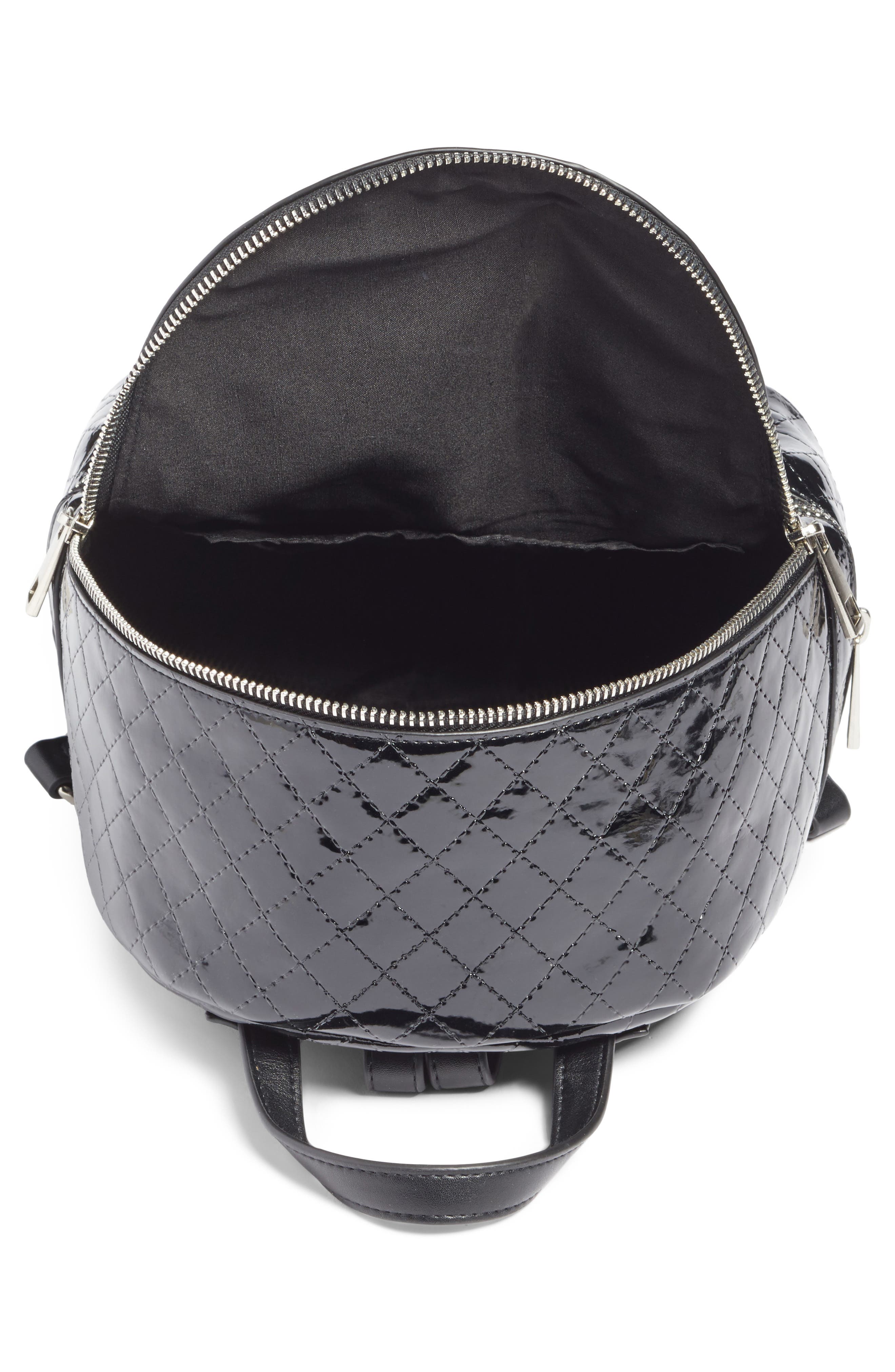 BP. Quilted Faux Patent Backpack (Women) | Nordstrom