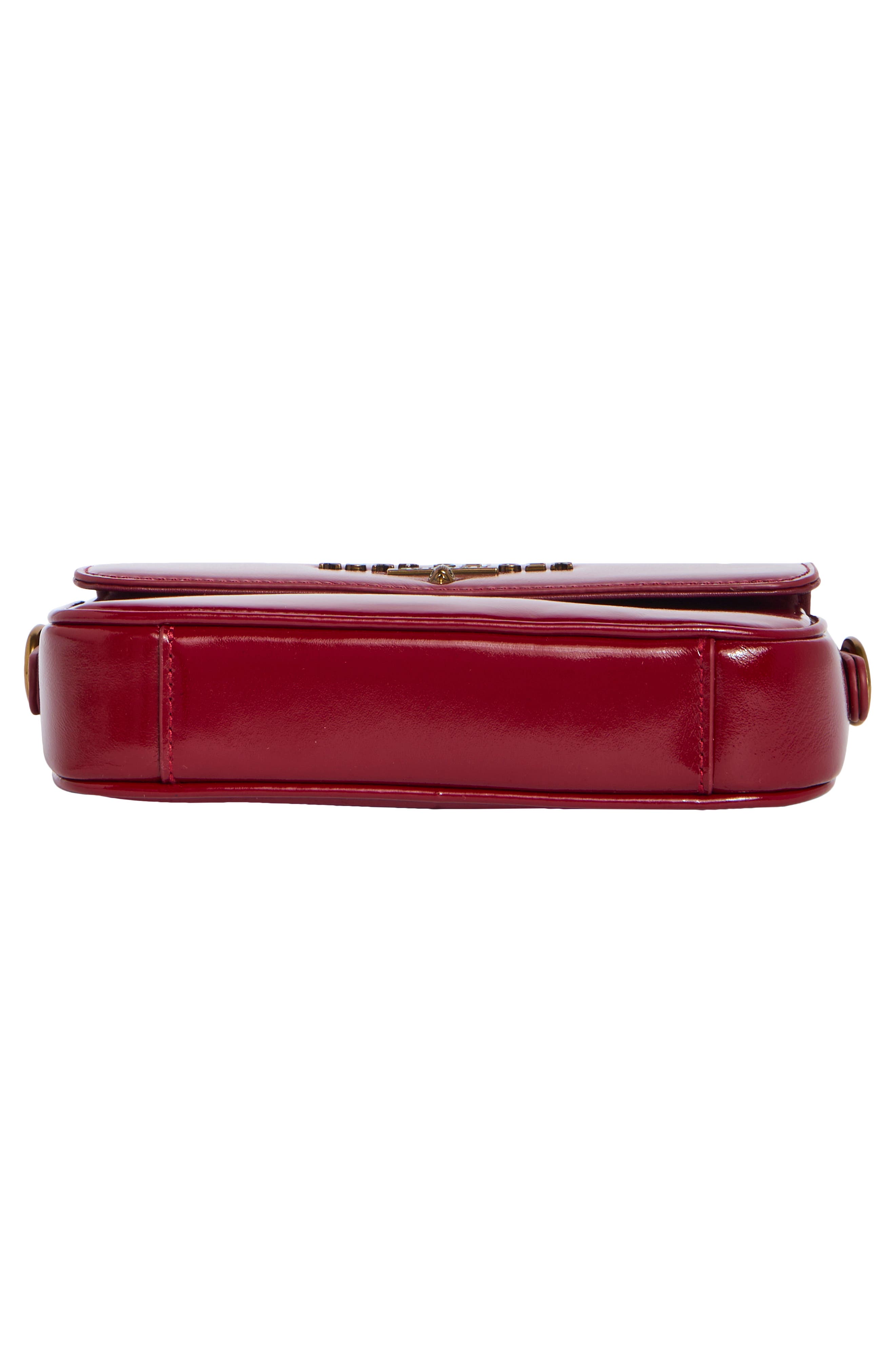 Small Highgate Leather Camera Bag, Alternate, color, RED