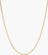 MEJURI Curb Chain Necklace