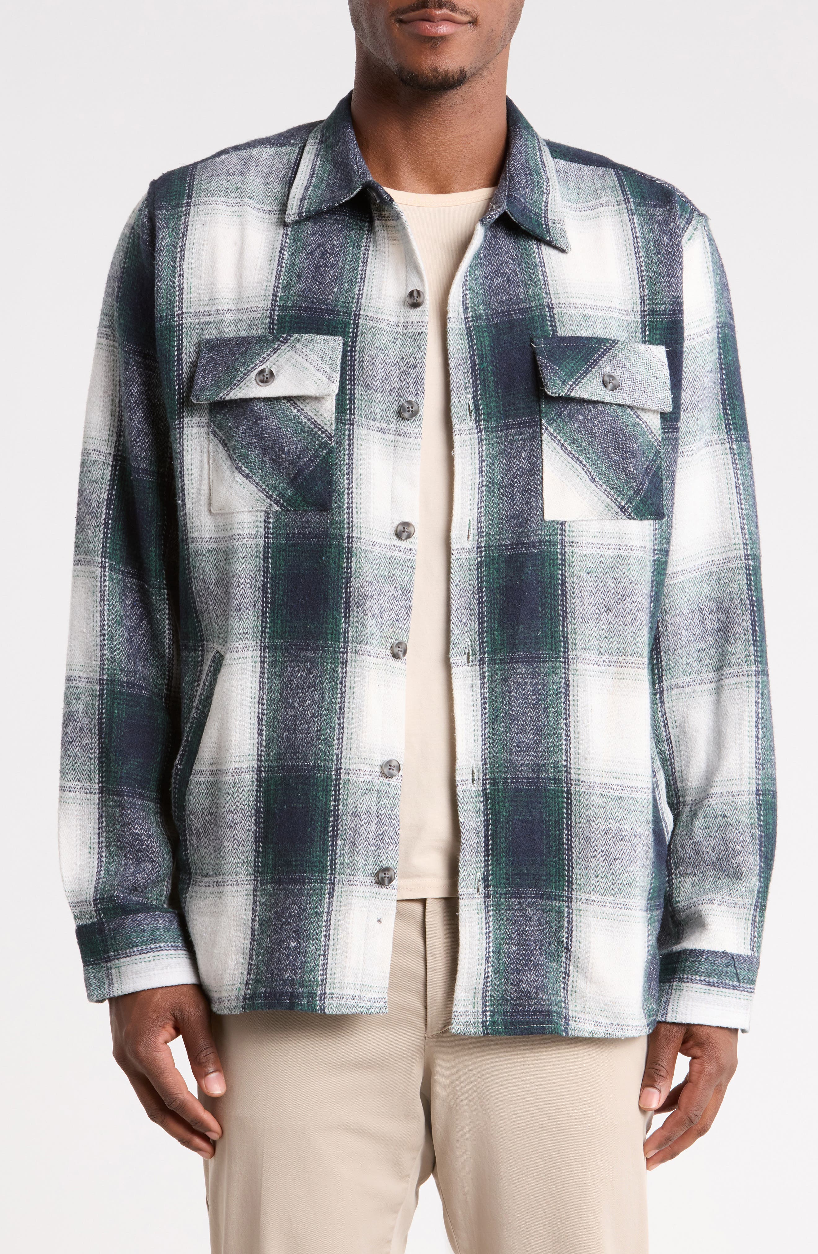 Plaid Shirt Jacket