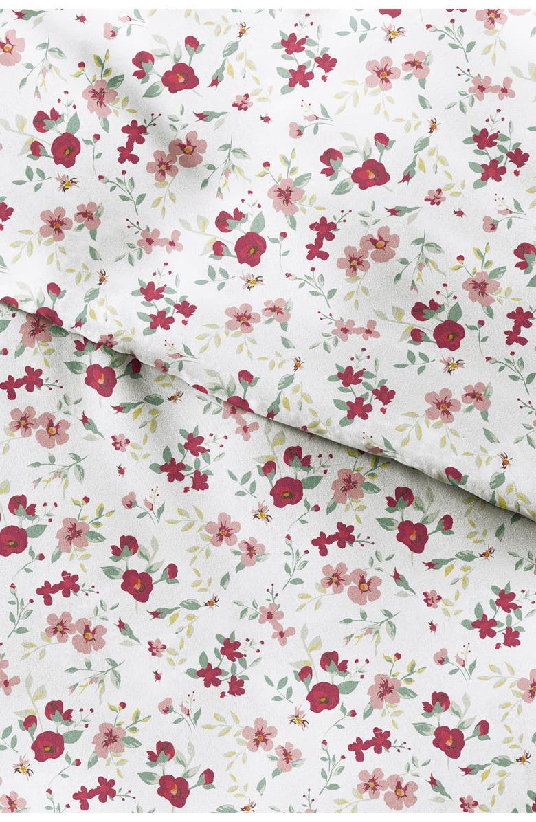 HOME SPUN Premium Ultra Soft 3-Piece Blossoms Print Duvet Cover Set