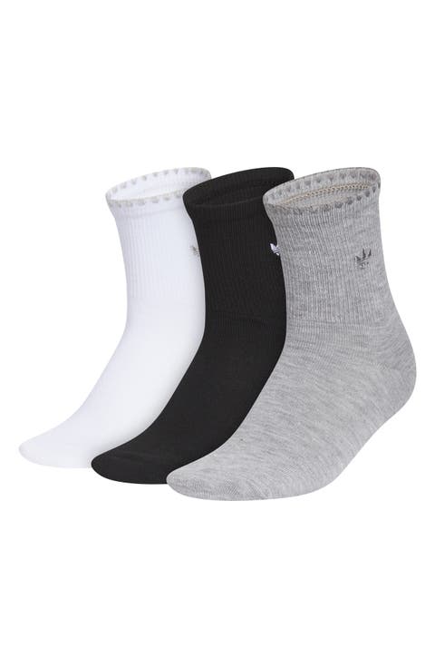 Gender Inclusive Originals Luna 2.0 Assorted 3-Pack Quarter Socks