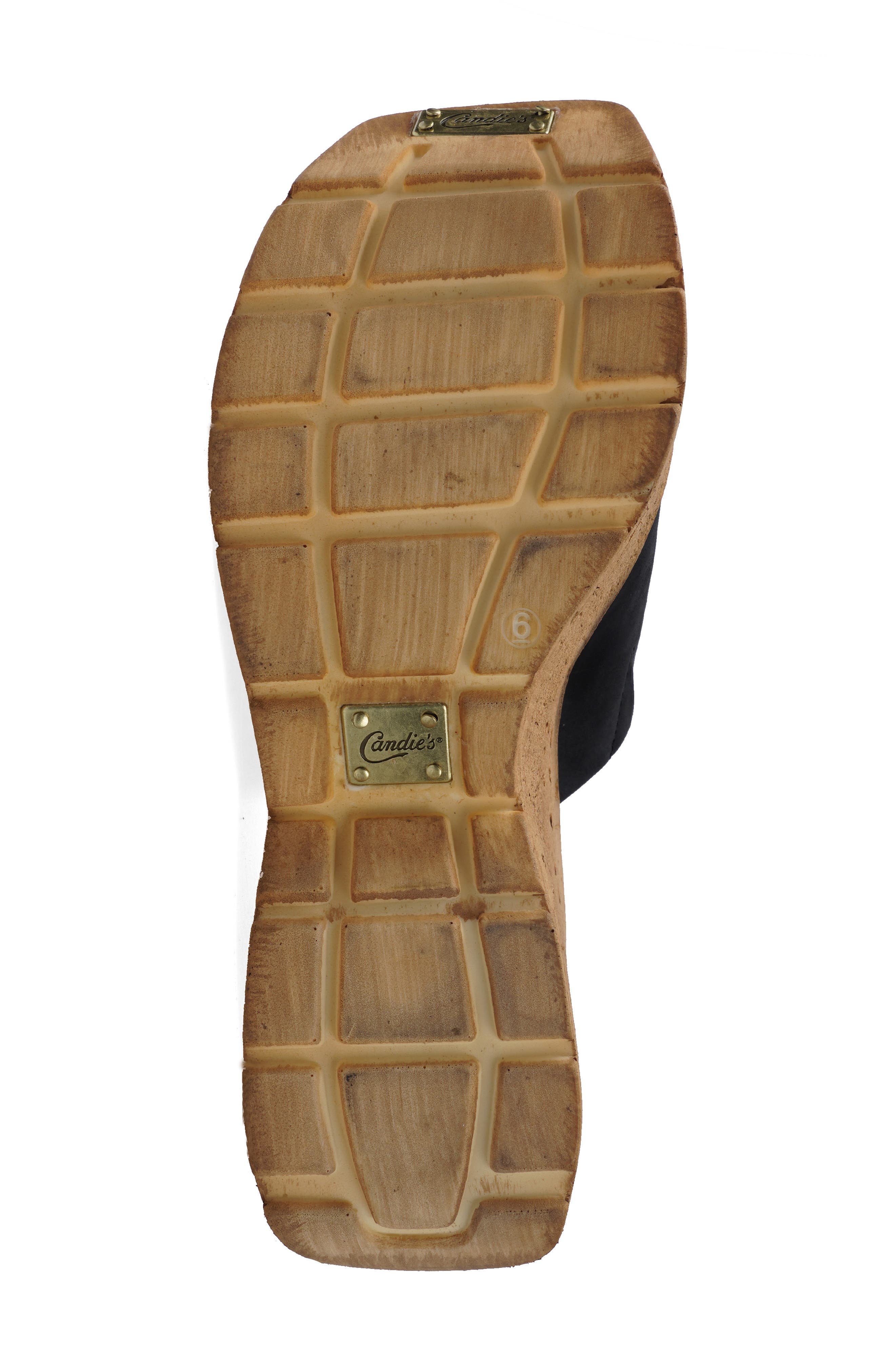 Candie's Keres Platform Wedge Sandal, Alternate, color, 