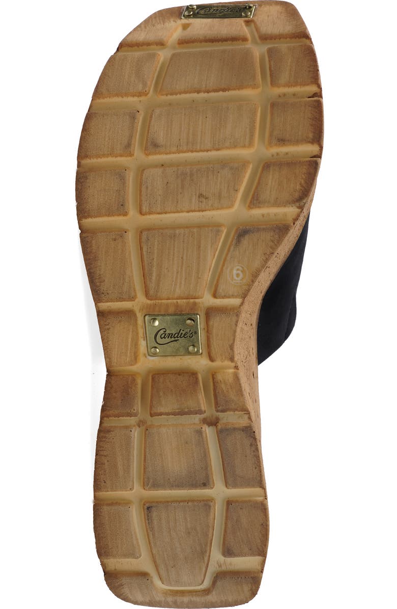 Candie's Keres Platform Wedge Sandal, Alternate, color,