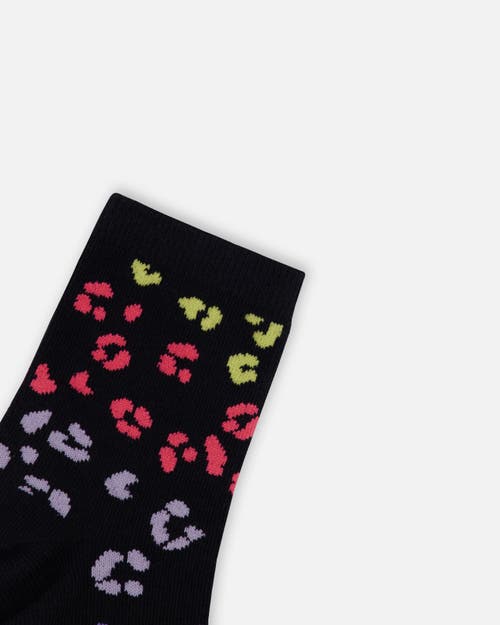 Deux Par Deux Girl 3-pack Knit Socks In Multi