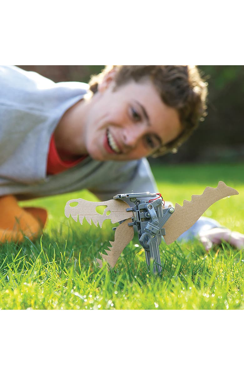 4M Green Science, Solar Robot DIY Walking Robot Building Kit, Kids 5+, Alternate, color, Multicolored