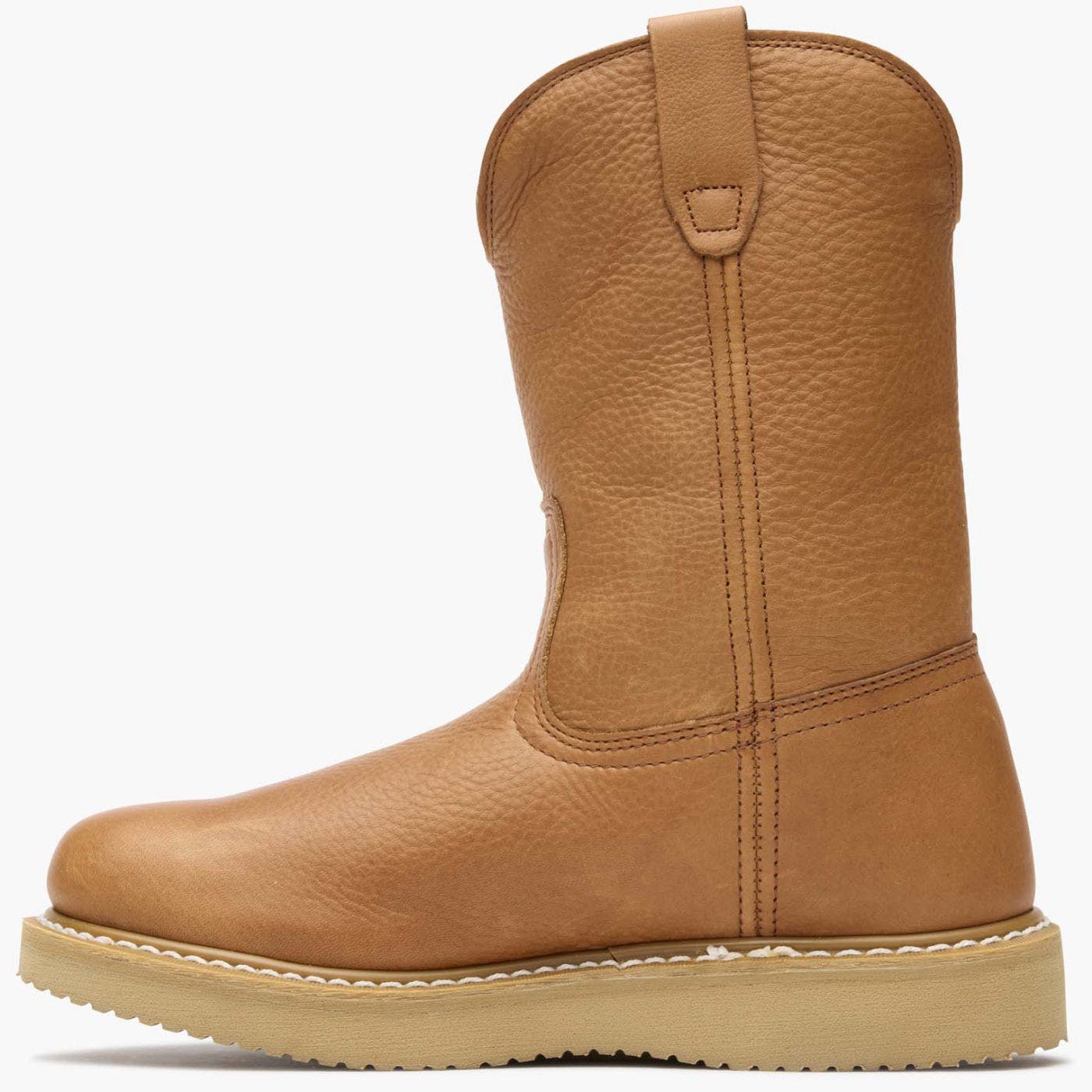 Georgia Boot Wedge Work Wellington, Alternate, color, Barracuda Gold