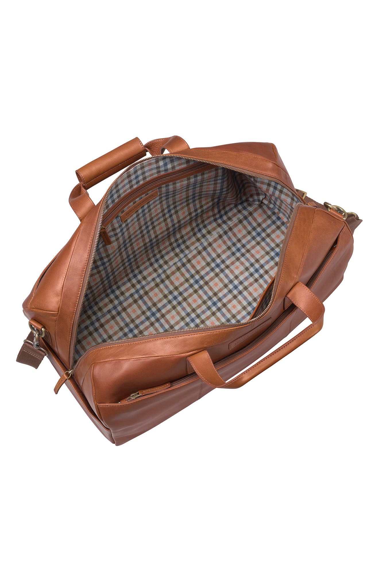 Johnston & Murphy Rhodes Duffle Bag, Alternate, color, 