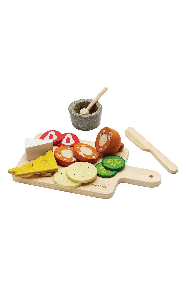 PlanToys<sup>®</sup> Cheese & Charcuterie Board Playset, Alternate, color, Assorted