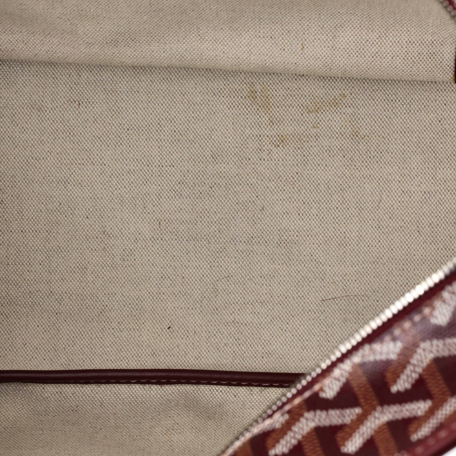 Pre-Owned Goyard Artois Tote Coated Canvas PM, Alternate, color, Burgundy