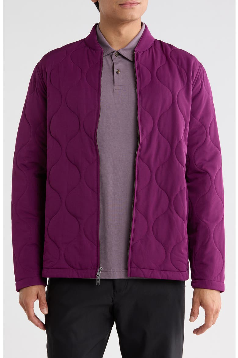 Come What May Quilted Jacket, Main, color, CLARET