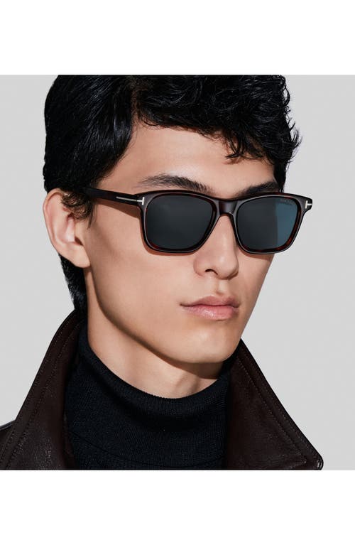 Tom Ford Barron 54mm Square Sunglasses