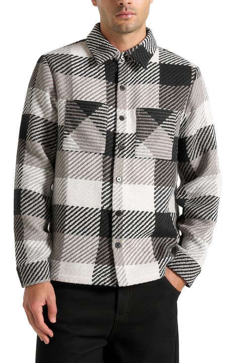 Rune Unisex Check Overshirt
