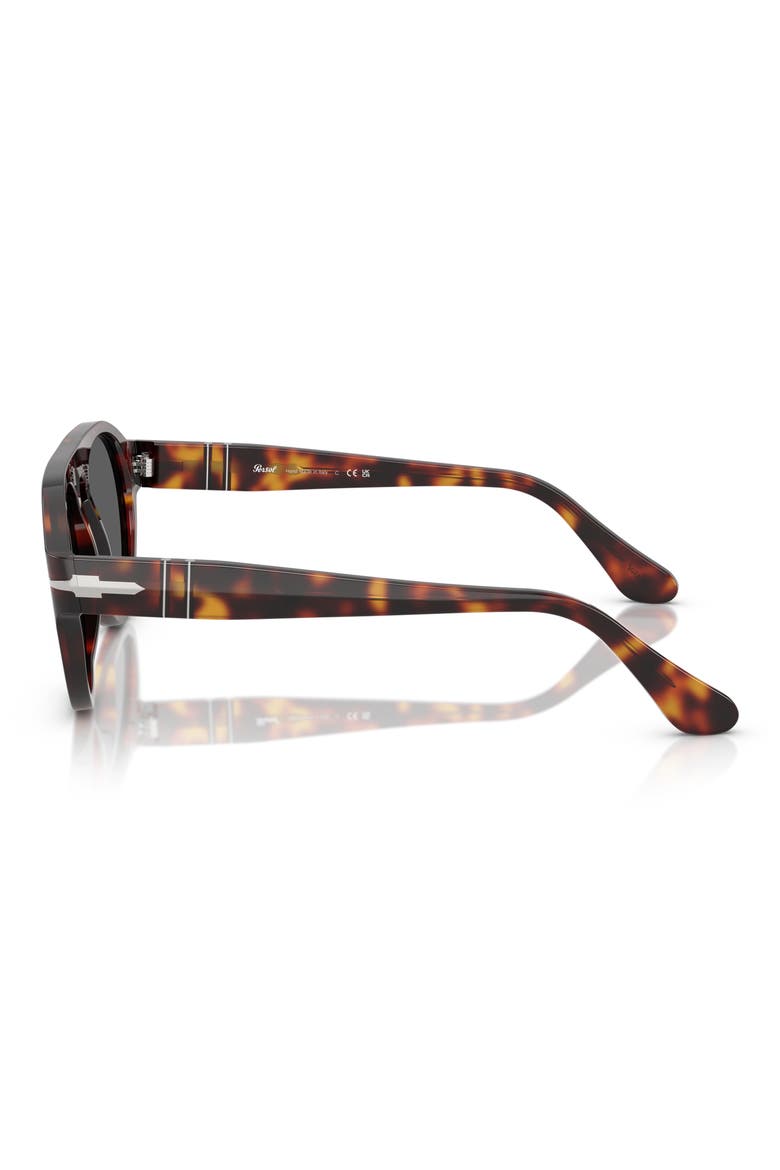 56mm Pilot Sunglasses, Alternate, color, HAVANA / DARK GREY
