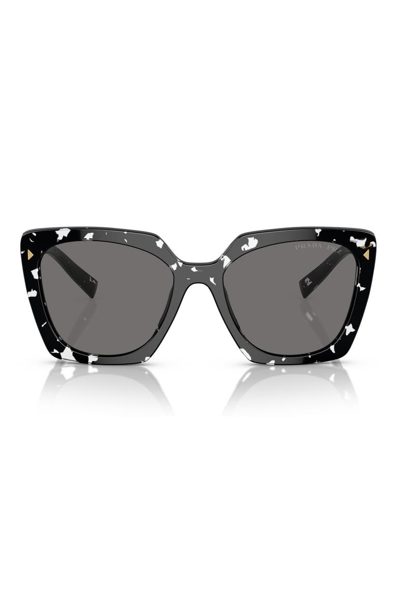 54mm Square Polarized Sunglasses, Main, color, GREY TORT