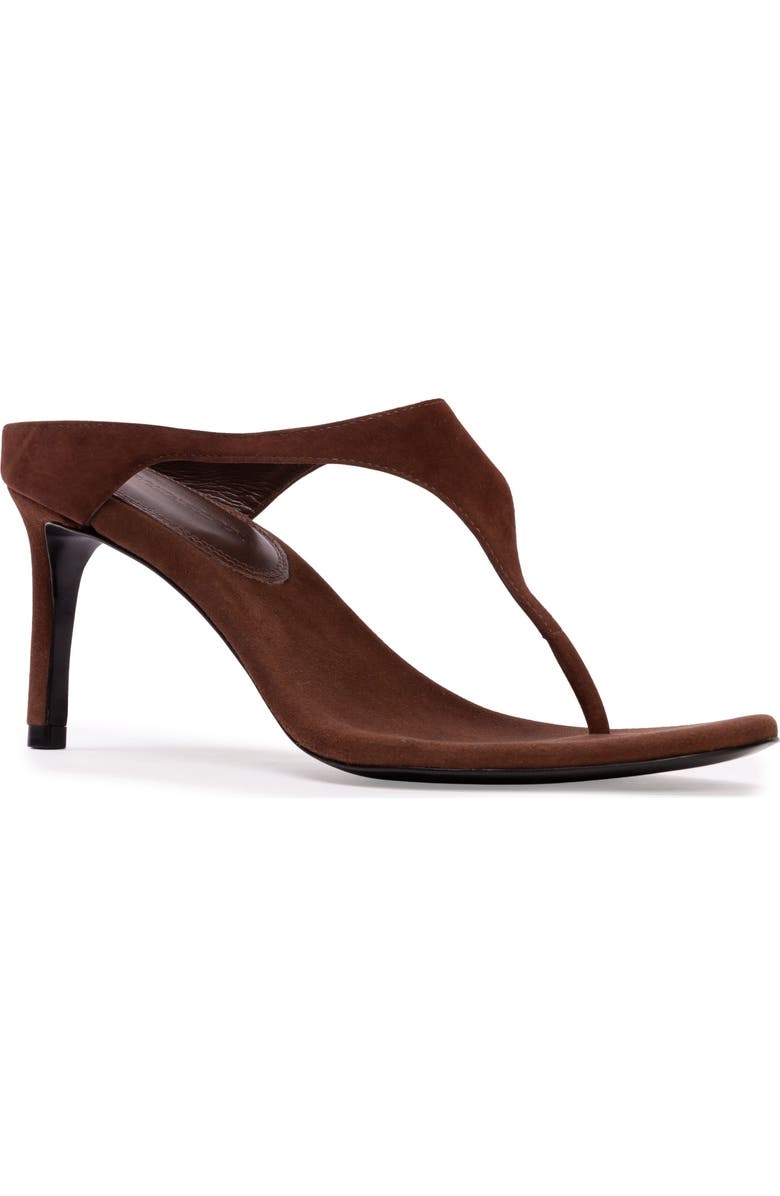 BLACK SUEDE STUDIO Laurel 65 Suede Mule, Alternate, color, Brownie Suede