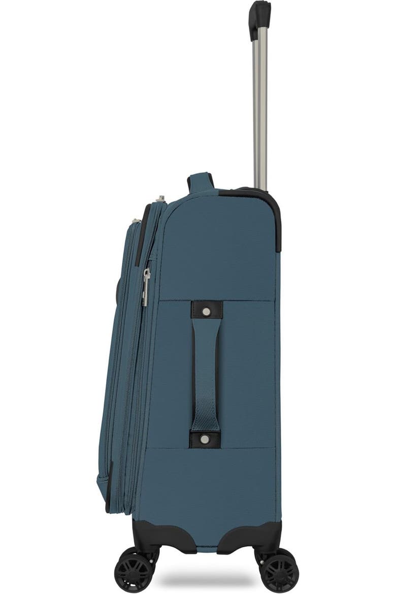 Stratford Softside 20" Carry On Spinner Luggage, Alternate, color, Teal