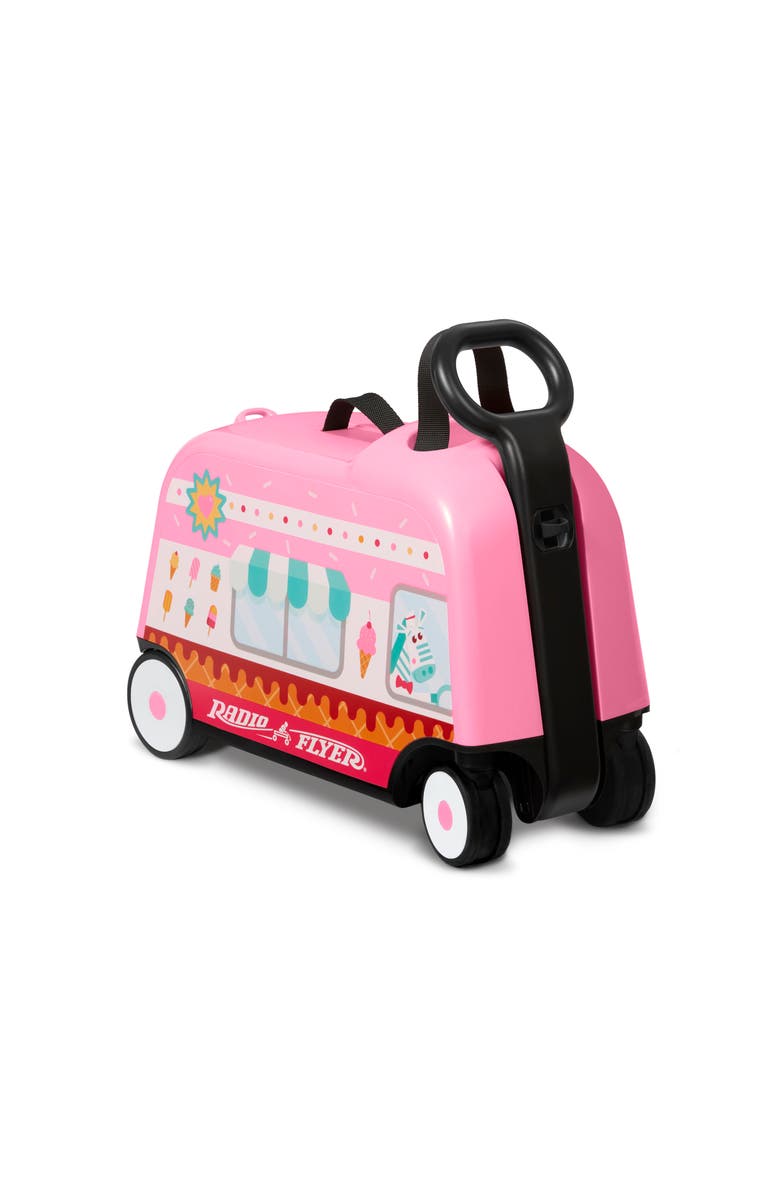 Radio Flyer 3-in-1 Happy Trav'ler Ice Cream Truck, Main, color, Pink
