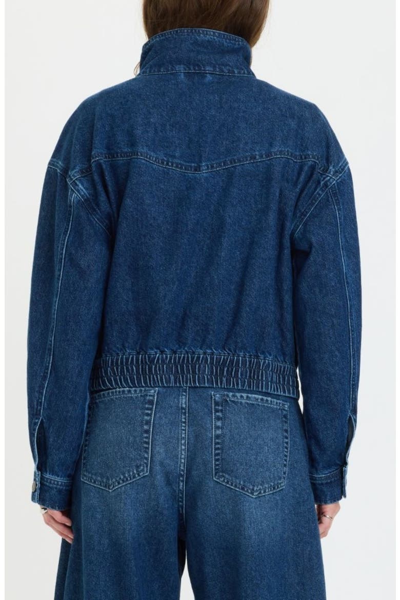 Phantom Denim Jacket, Alternate, color, RUSH