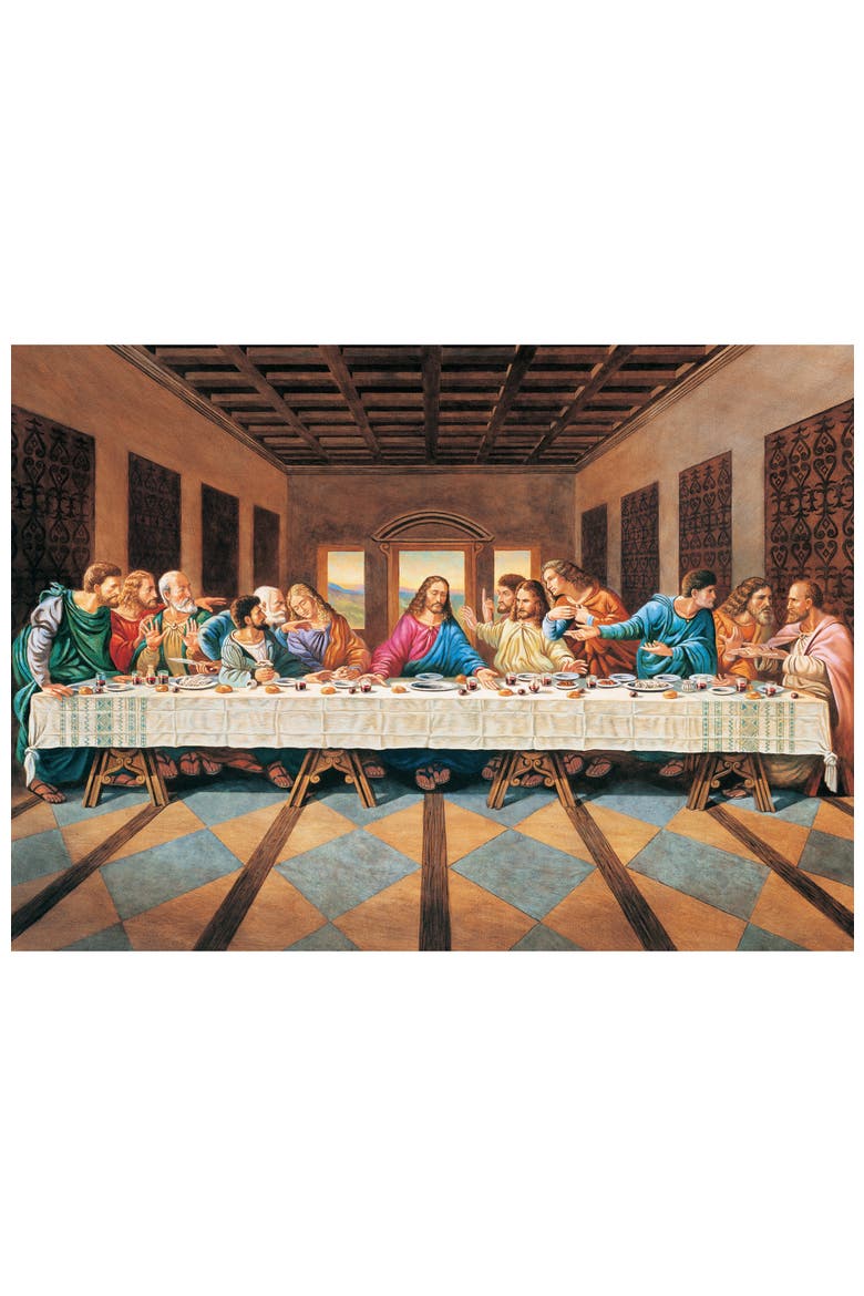 The Last Supper 1000 Piece Jigsaw Puzzle, Alternate, color, Multicolor