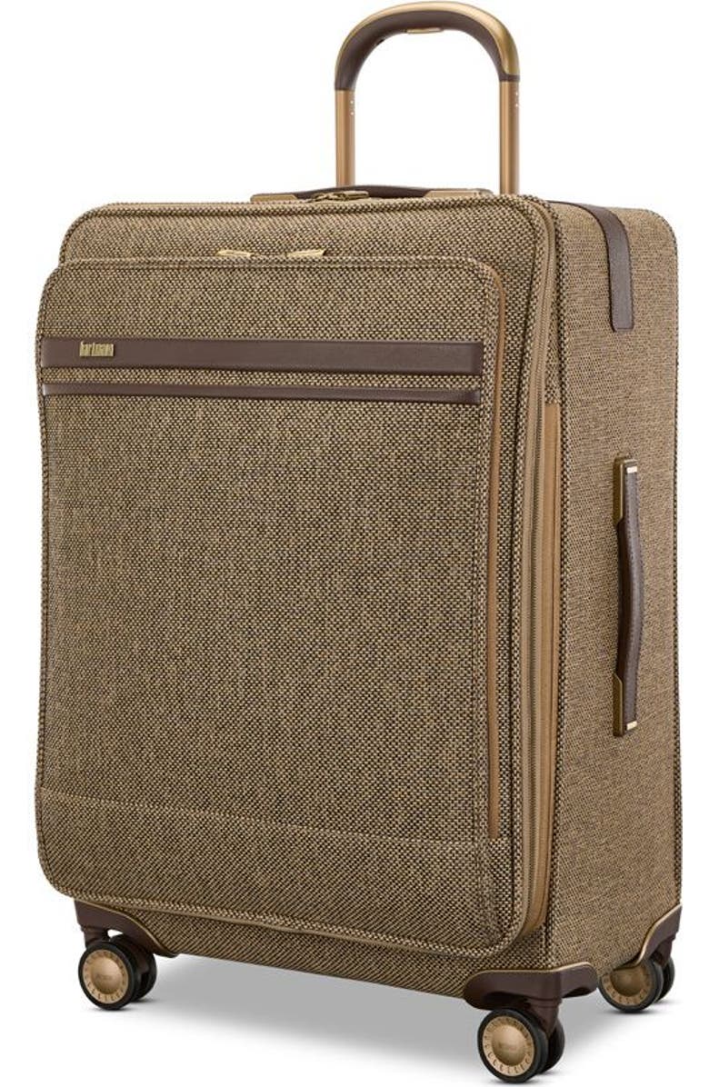 Hartmann Tweed Medium Journey, Alternate, color, Tweed/Natural Leather