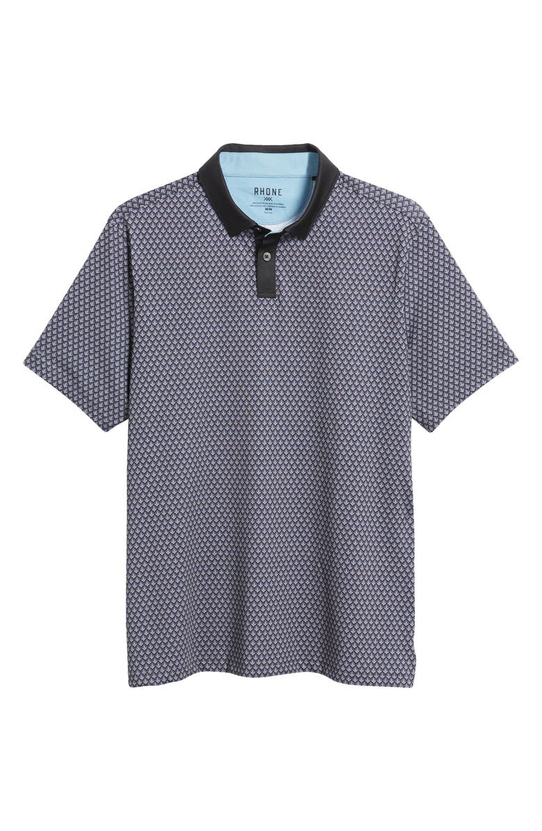 Rhone Floral Performance Golf Polo, Alternate, color, 