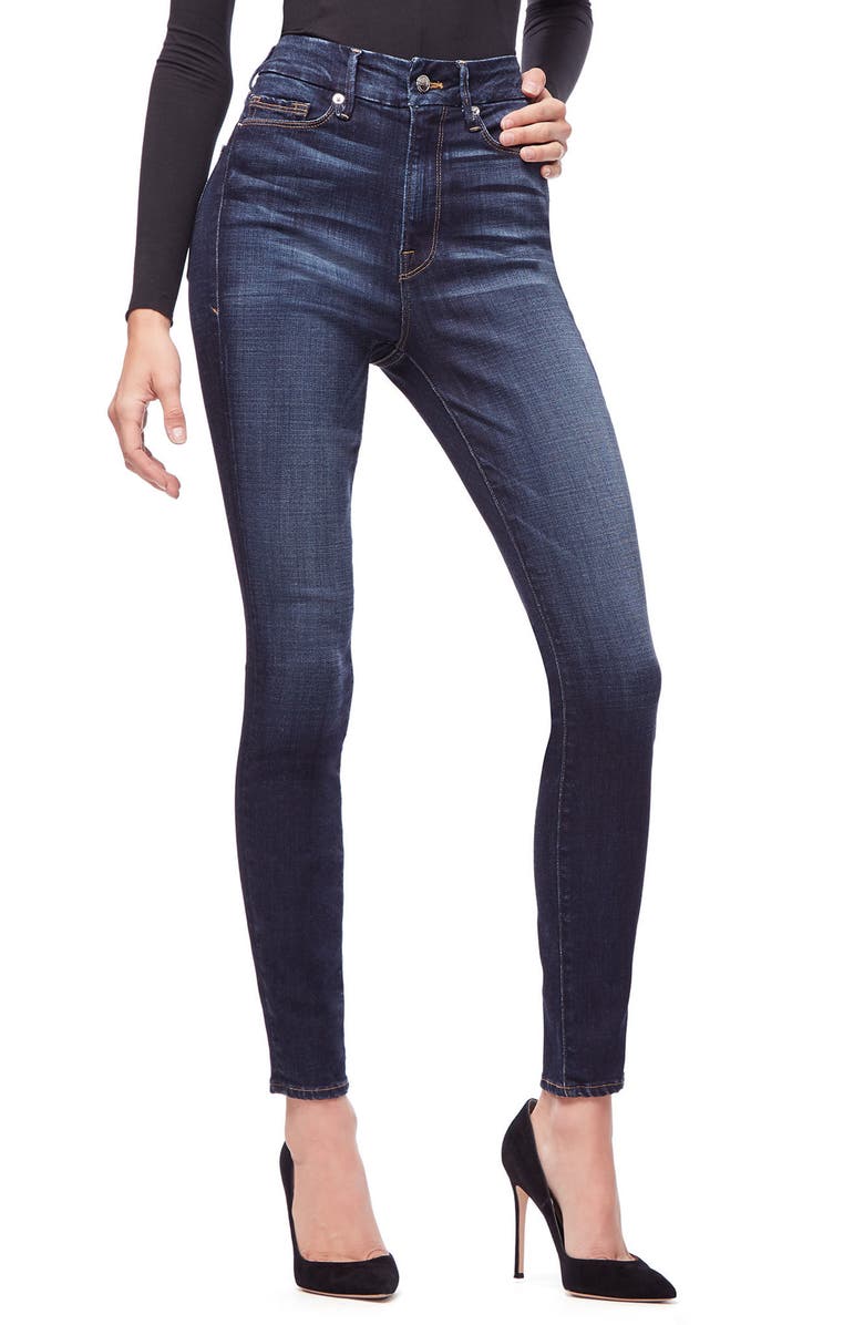 Good American Good Legs High Waist Skinny Jeans, Main, color,