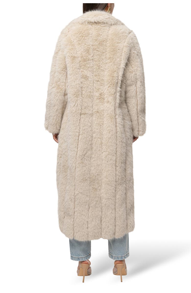 JLUXLABEL Manhattan Faux Fur Coat, Alternate, color, Beige