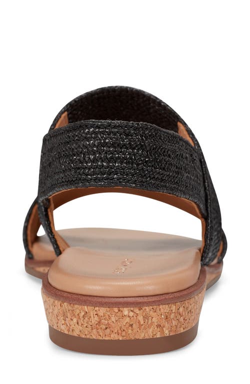 Shop Easy Spirit Lana Slingback Sandal In Black