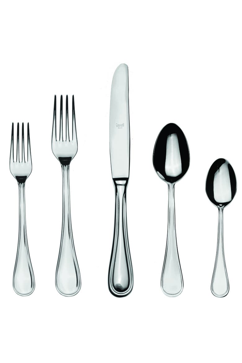 Boheme Flatware Set - 20 Pieces, Main, color, Silver