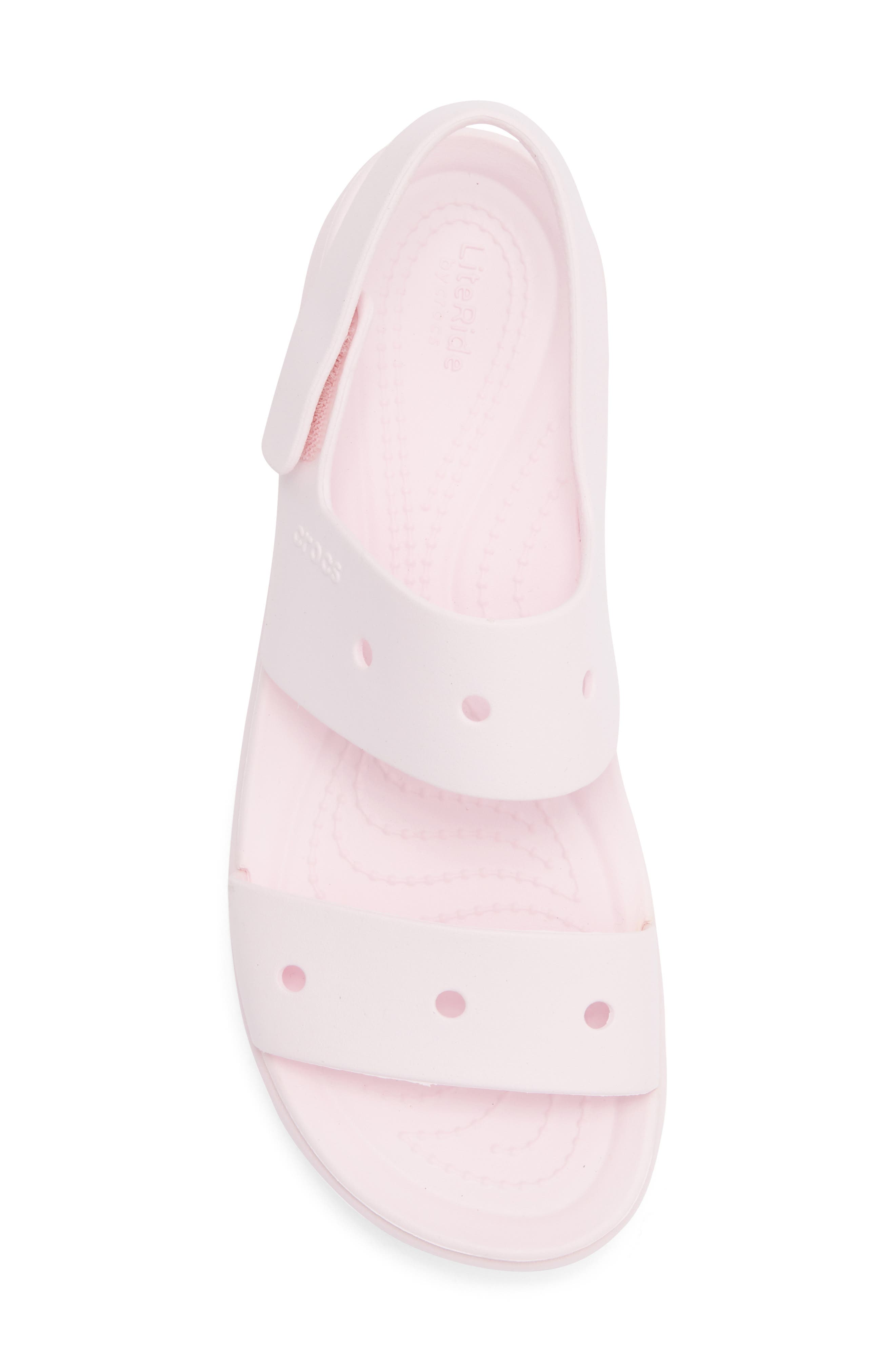 Brooklyn 4U Water Resistant Wedge Slingback Sandal, Alternate, color, PINK MILK
