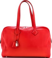 Pre-Owned Hermes Victoria II Bag Clemence 35