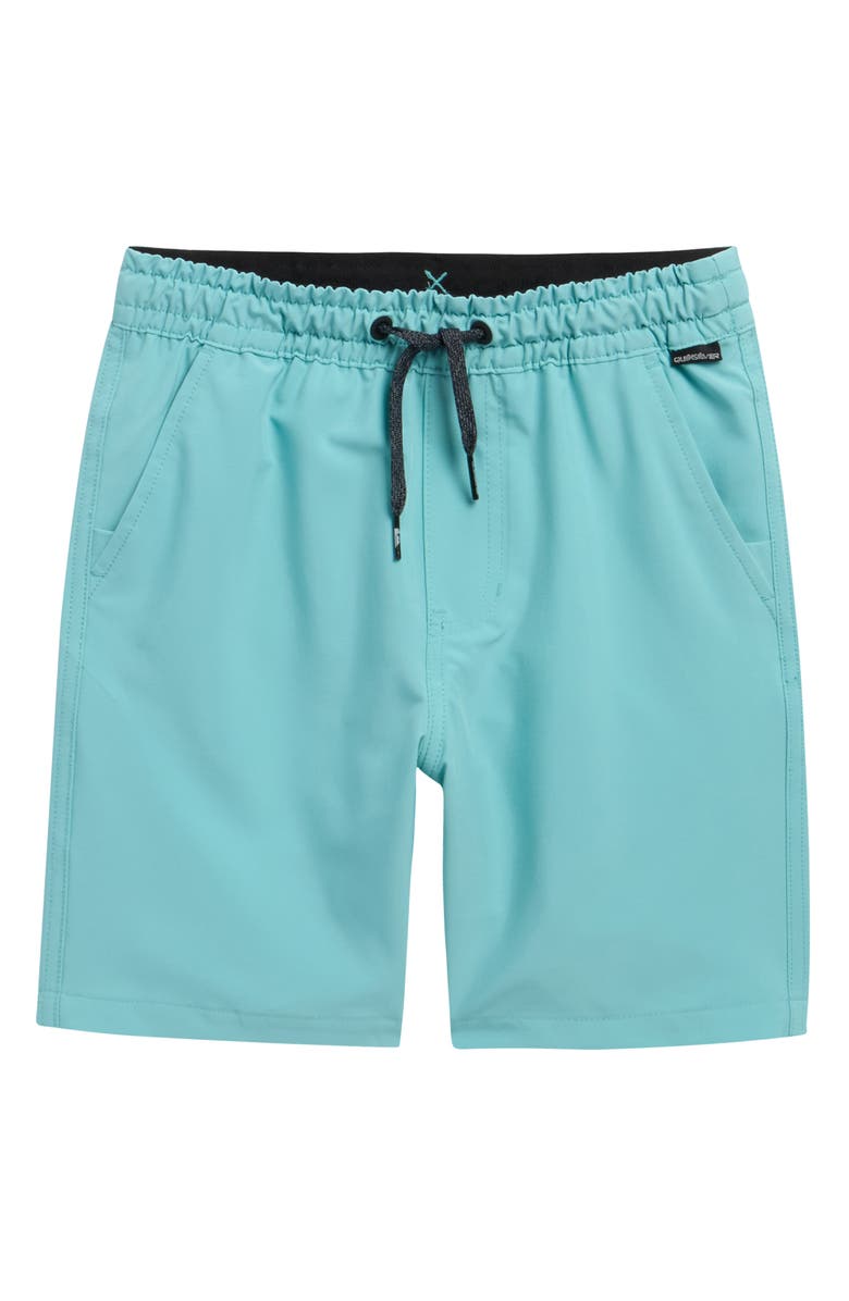 Quiksilver Kids' Taxer Amphibian Board Shorts, Main, color, Marine Blue