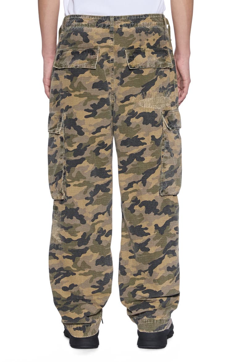 Troop Camouflage Cargo Pants, Alternate, color, GREEN