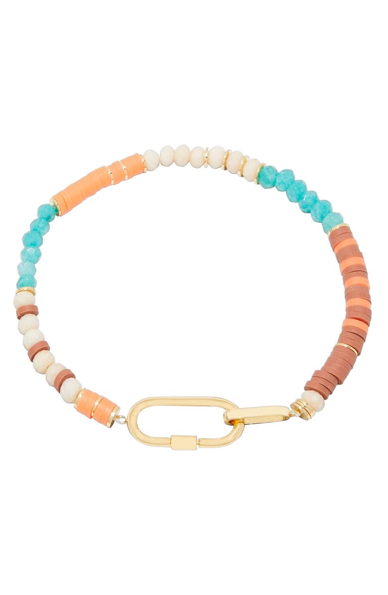 gorjana Blair Beaded Bracelet, Main, color, 