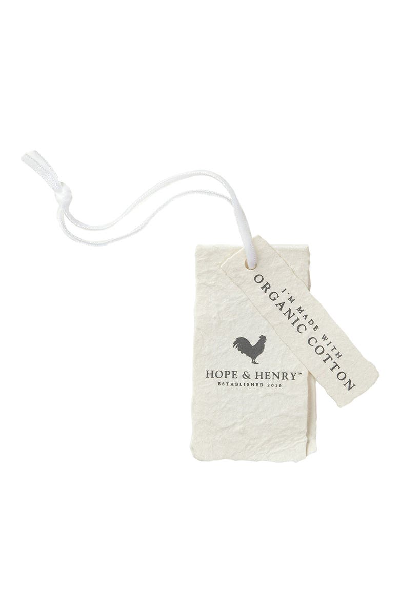 Hope & Henry Boys' Chambray Rolled Cuff Pant With Drawstring, Infant, Alternate, color, 