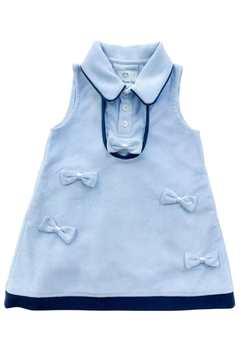 Terry Baby Blue Dress, Main, color, Blue