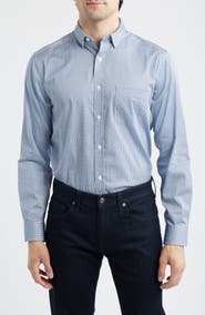Johnston & Murphy Logan Print Button-Up Shirt