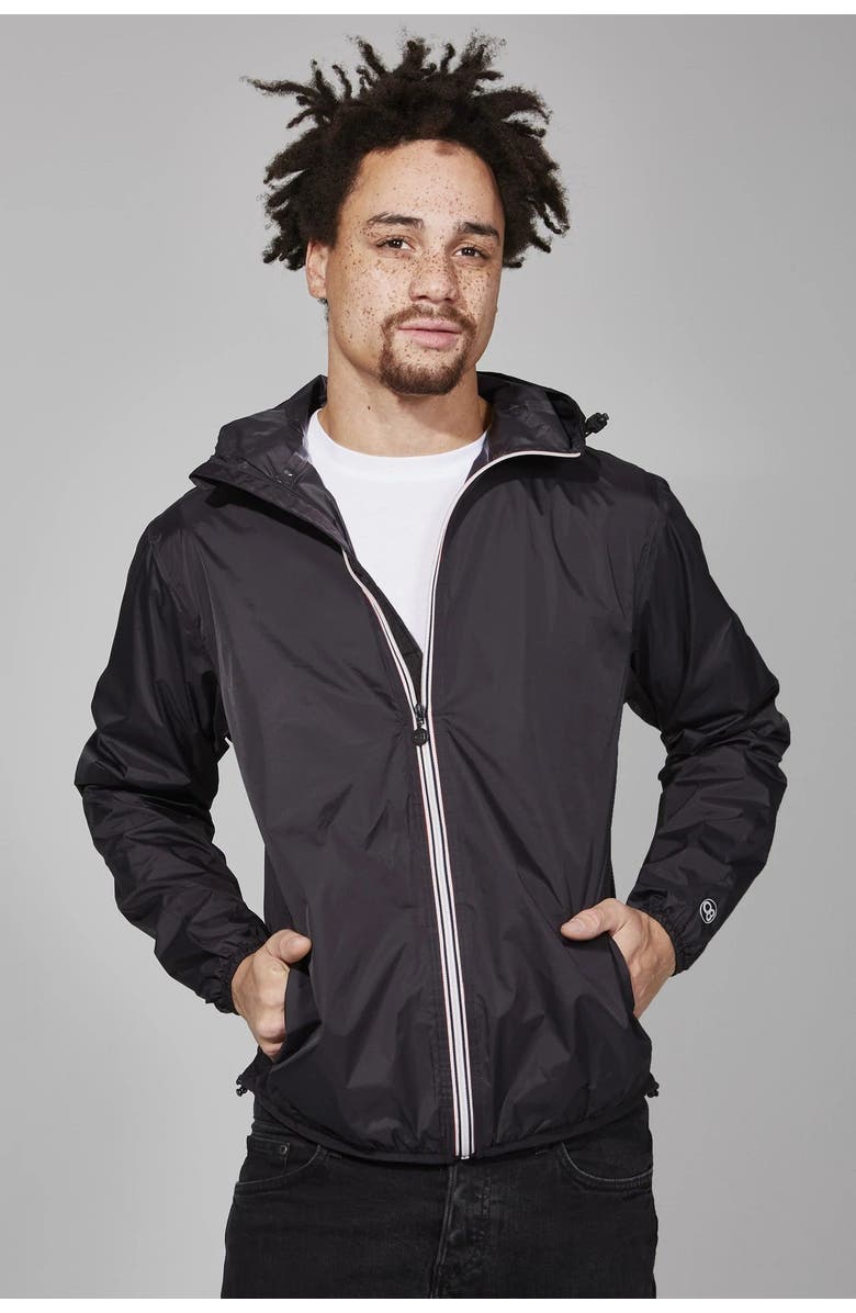O8Lifestyle Unisex full zip rain jacket, Alternate, color,