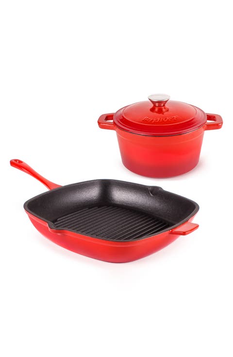 Neo 3-Piece 3-Quart Cast Iron Set