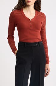 Elie Tahari The Yusra V-Neck Sweater