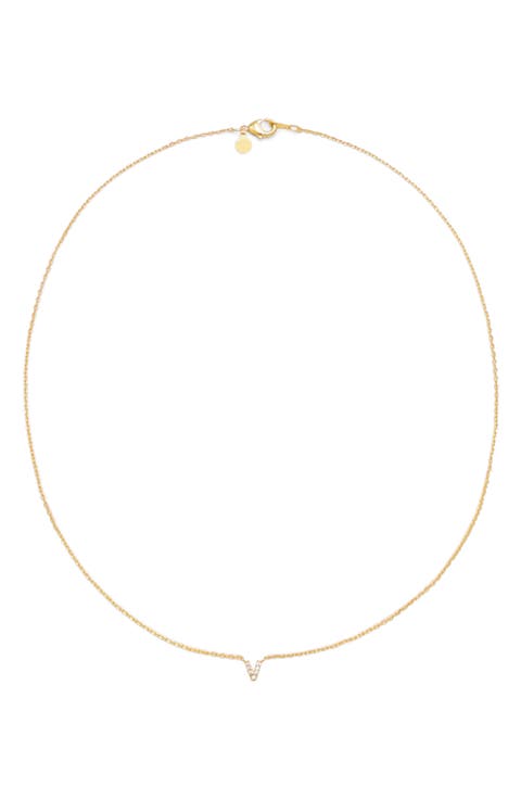 Call Me By Your Name Initial Pendant Necklace