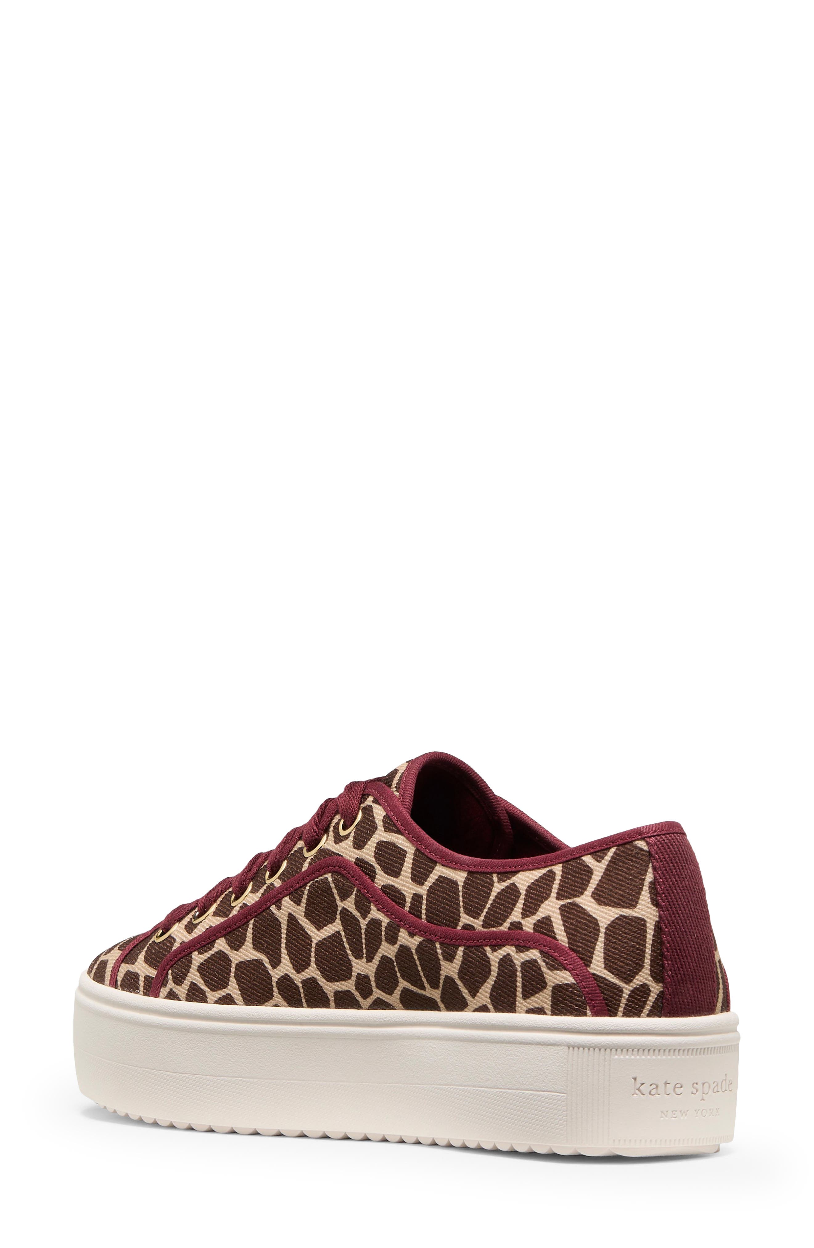sam crystal embellished platform sneaker, Alternate, color, HOT FUDGE MULTI