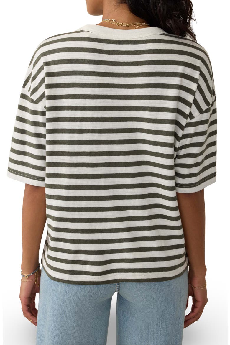 Sunwashed Slub Vintage Stripe T-Shirt, Alternate, color, BROOKLINE STRIPE