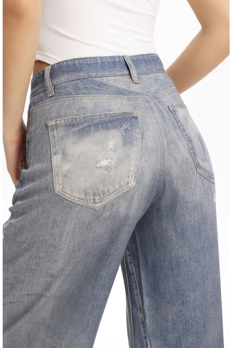 Mid Rise Wide Leg Jeans, Alternate, color, OLDSKY