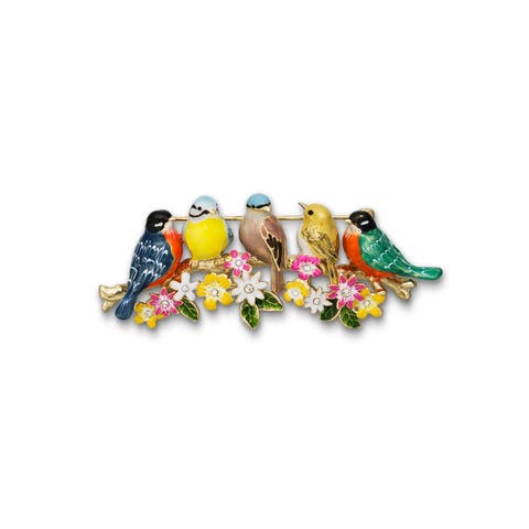 Songbird Serenade Brooch