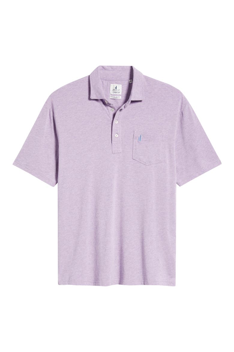 Heathered Original 2.0 Regular Fit Polo, Alternate, color, AVIATION